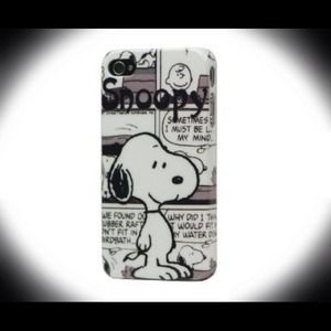 Snoopy Partern Hard Case for iPhone 4 & 4S