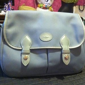 Authentic Longchamp Sky Blue large handbag