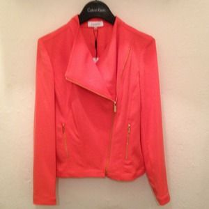 Calvin Klein Spring Moto Jacket