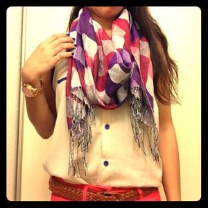 Abstract scarf