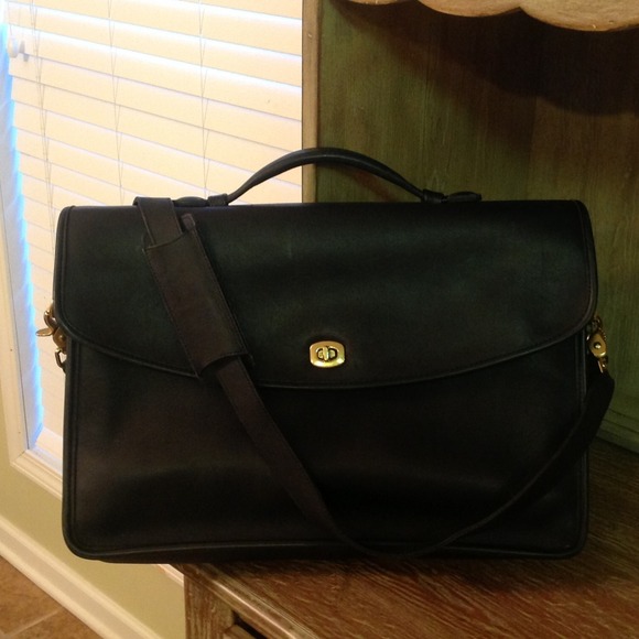 Authentic Coach Lexington Business Briefcase