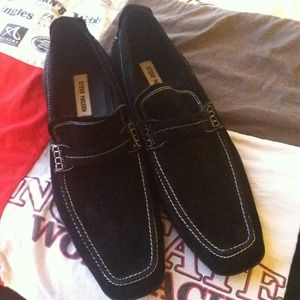 STEVE MADDEN SUEDE BLACK