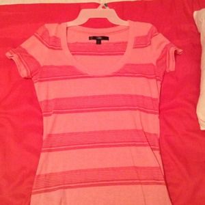 Cute pink striped shirt