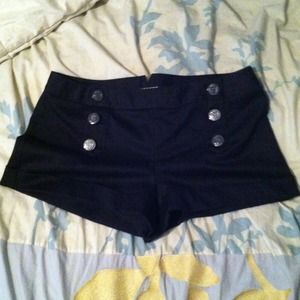 Express black dress shorts