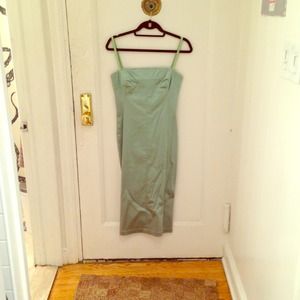 Dolce and Gabbana sea foam green dress