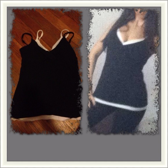 Black/white tanktop