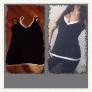 Black/white tanktop