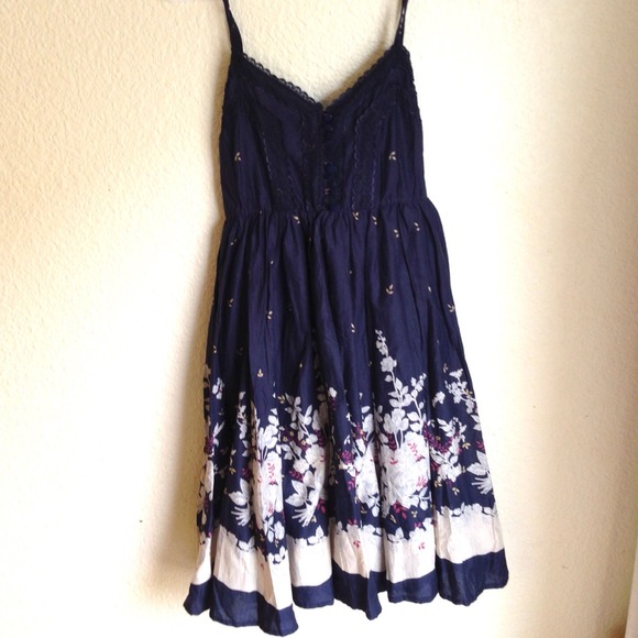 Bundled: Blue Flower Dress