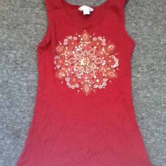 Red cute tank top! - Picture 1 of 1