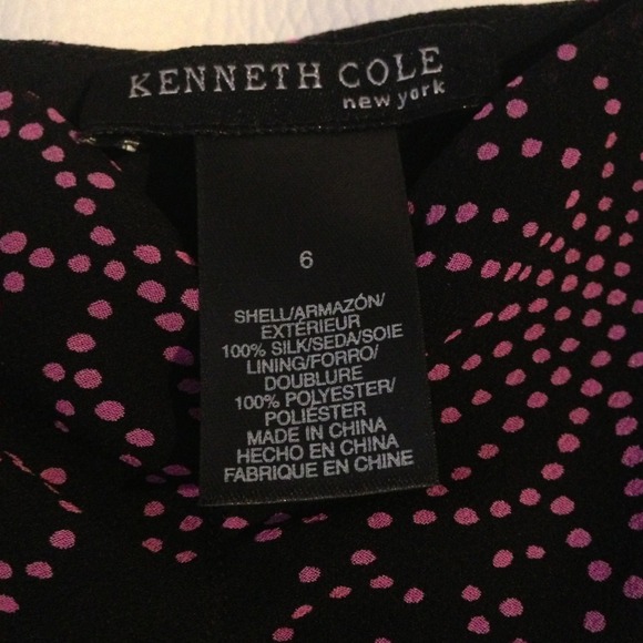 Black & purple Kenneth Cole w/ spaghetti straps - Picture 2 of 4