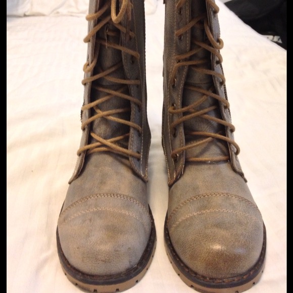 Lace up Military Combat Boots