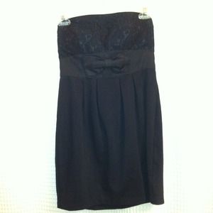 Black cocktail dress