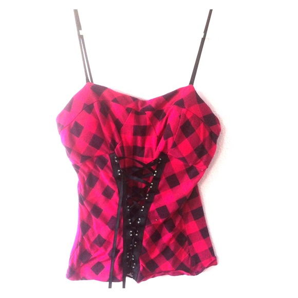 Super cute hot pink tank top!