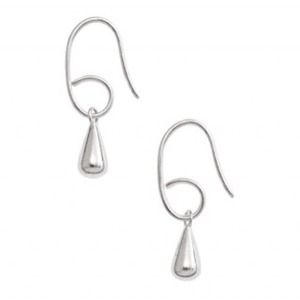 Stella and Dot Teardrop Scroll Earrings
