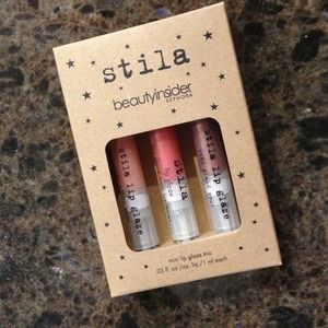 🎀 Traded! Stila mini lip glaze trio - new in box