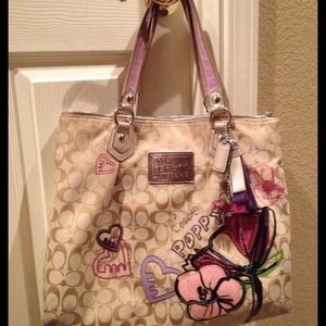 Authentic Coach Poppy Purse