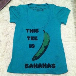 L.O.L vintage top, medium, green