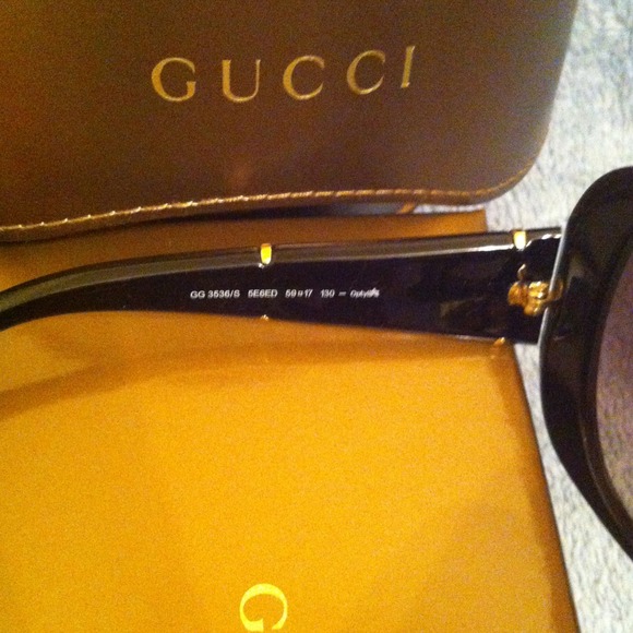 🚫SOLD🚫Gucci Sunglasses 💯%Authentic - Picture 3 of 4