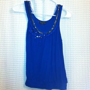 Royal blue tank top