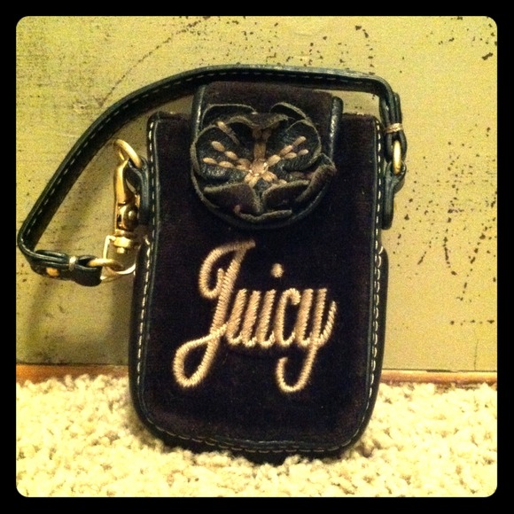 Juicy Couture Clutches & Wallets - Authentic Juicy Couture Wristlet- phone holder
