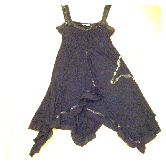 Sexy black dress