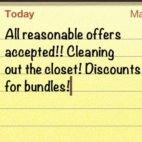 Check out my closet and make me an offer! - Picture 1 of 1