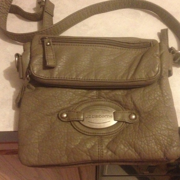 Liz Claiborne tan cross body