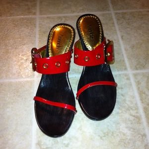 Bundle Red & White sandals