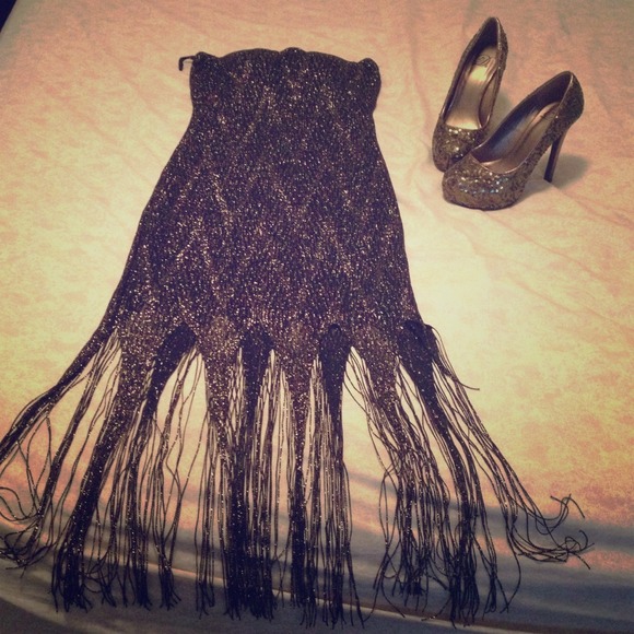 Gold Sparkle Dress