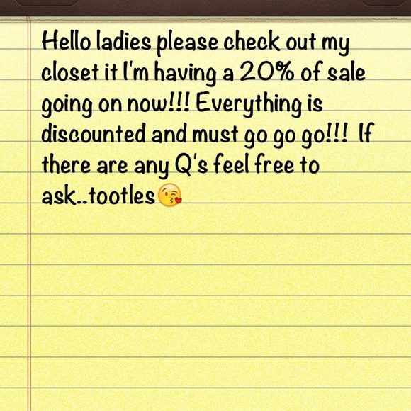 SALE SALE SALE!!! 😊😊