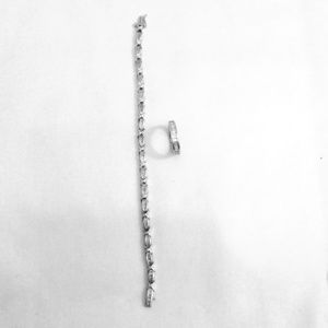 Baguette Tennis Bracelet & Matching Ring