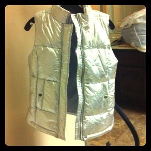 🚨⚠ Michael kors silver metallic vest!
