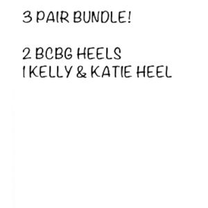 3 heels