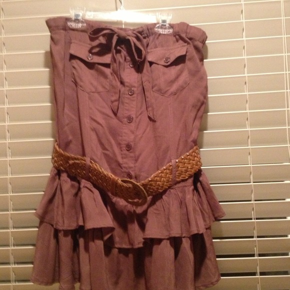 Brand new brown top