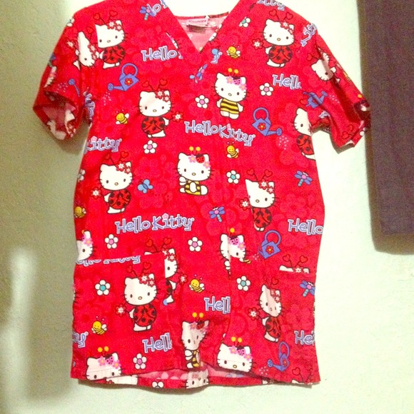 Hello kitty scrub