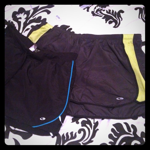 2 pair of running shorts - compare to Nike Tempo's