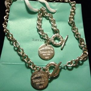 Tiffany & Co. Inspired necklace and bracelet