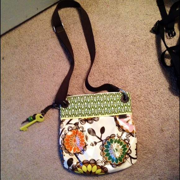 AUTHENTIC fossil cross body bag