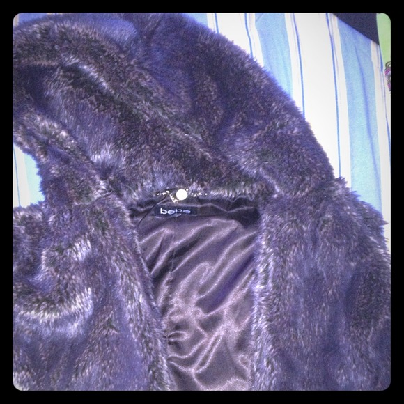 Grayish black bebe vest