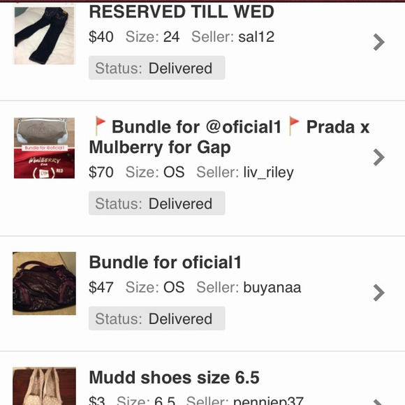 Reserves,Hold's, & Purchases made as agreed.