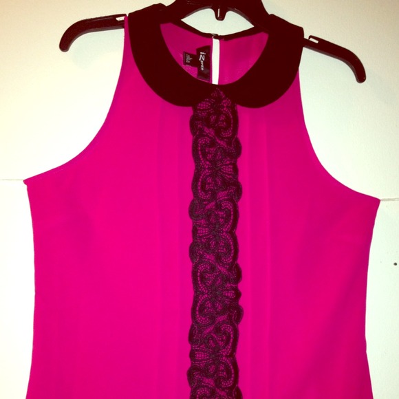 Sleeved fucsia shirt. NWOT