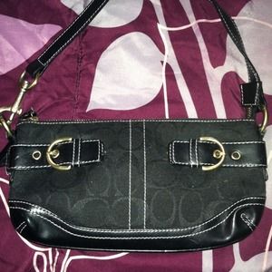 Coach hand bag