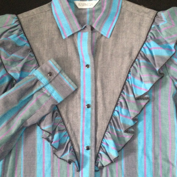 Vintage Western shirt - Picture 3 of 4