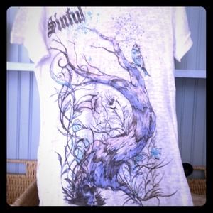 Sinful small burnout tee