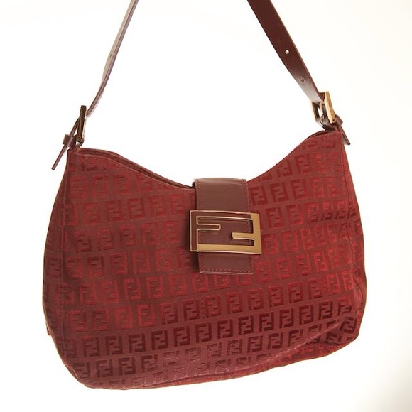 💯%Authentic Red FENDI Purse