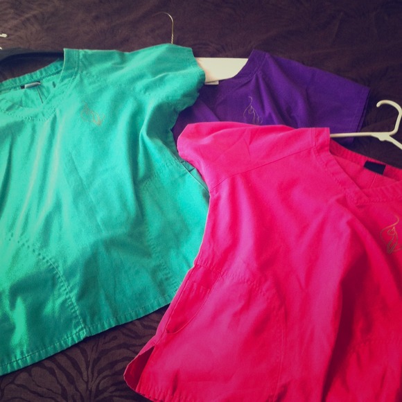 Baby phat nursing scrubs