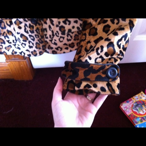 🚫Sold in bundle🚫Animal Print Blazer A|LINE - Picture 4 of 4