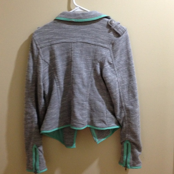 🚫SOLD🚫Mossimo knit motorcycle jacket - Picture 3 of 3