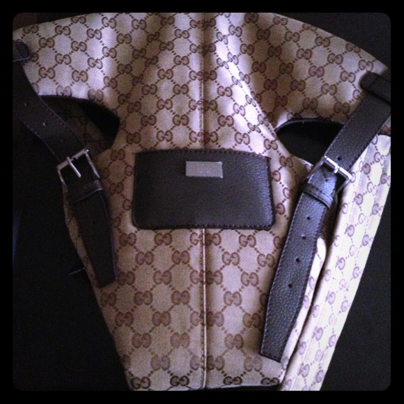Authentic Gucci baby carrier