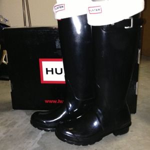 Hunter rain boots